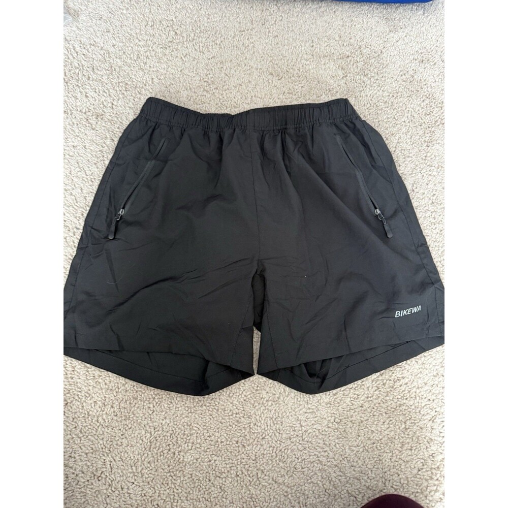Bikewa Men's Mountain Bike Shorts 3D Padded Biking Cycling Shorts for Men Large